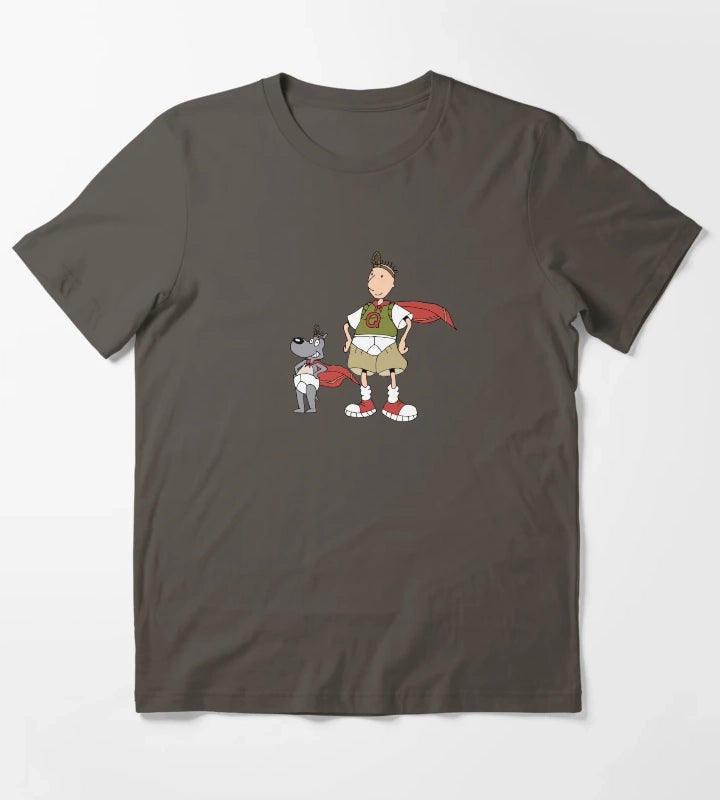 Doug Quail Man T-Shirt Dark Grey