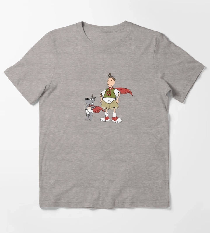 Doug Quail Man T-Shirt Heather Grey