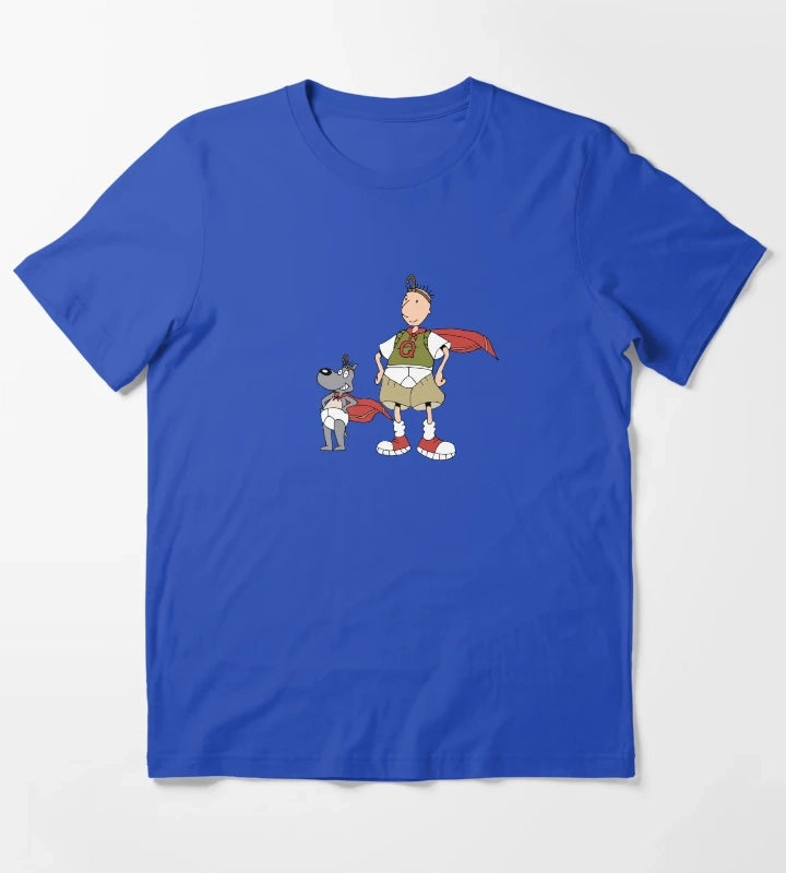 Doug Quail Man T-Shirt Blue