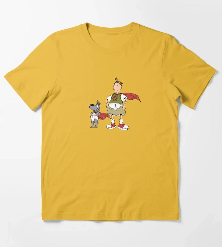 Doug Quail Man T-Shirt Yellow