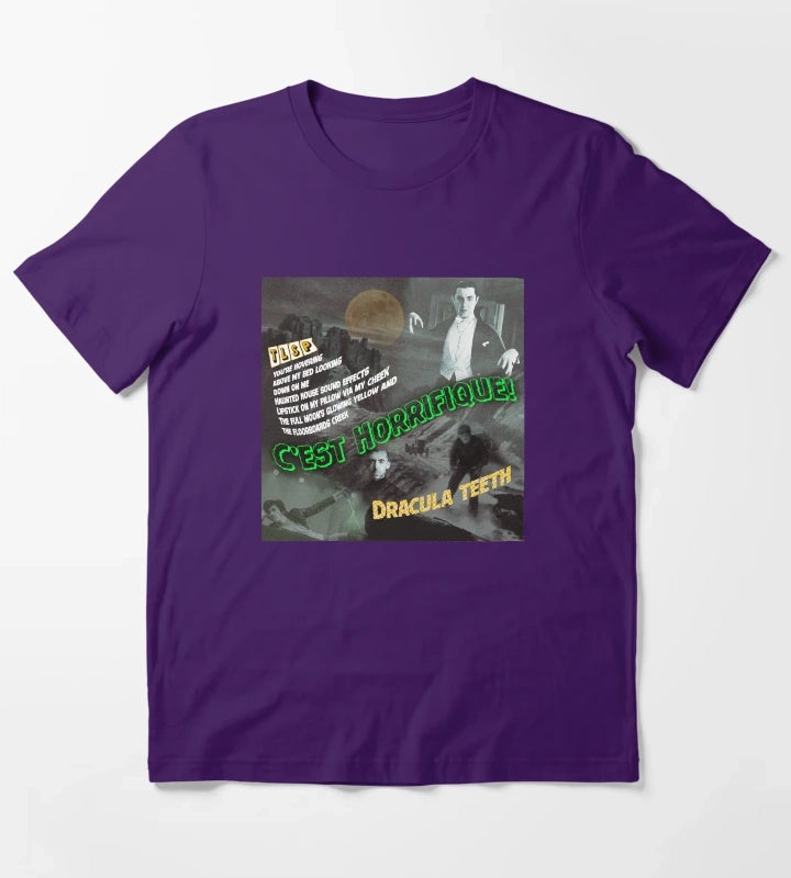 Dracula Teeth T-Shirt Purple