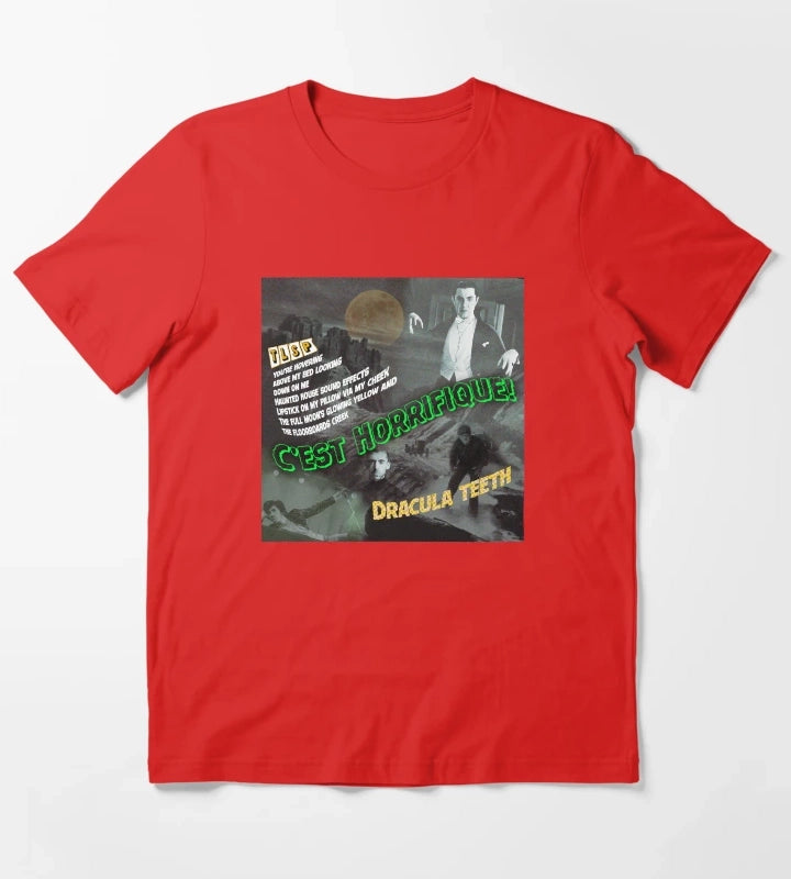 Dracula Teeth T-Shirt Red