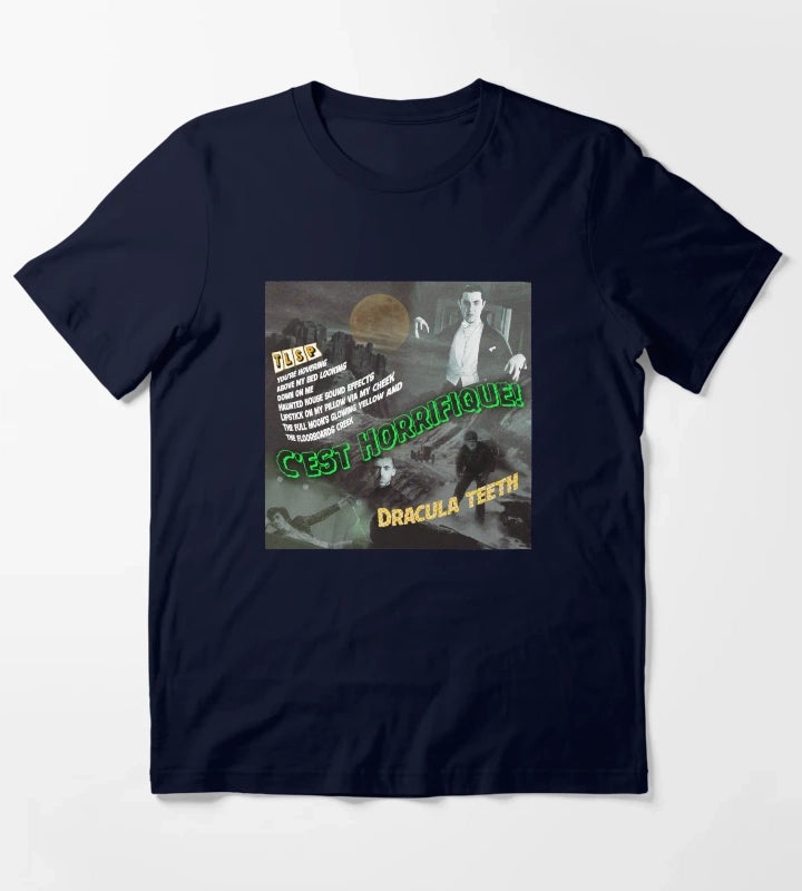 Dracula Teeth T-Shirt Navy