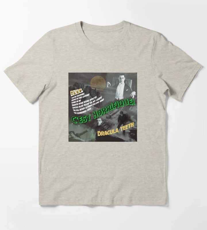 Dracula Teeth T-Shirt Cream