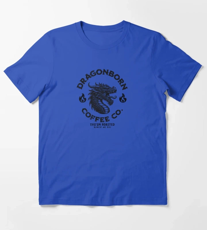 Dragonborn Coffee Co T-Shirt Blue