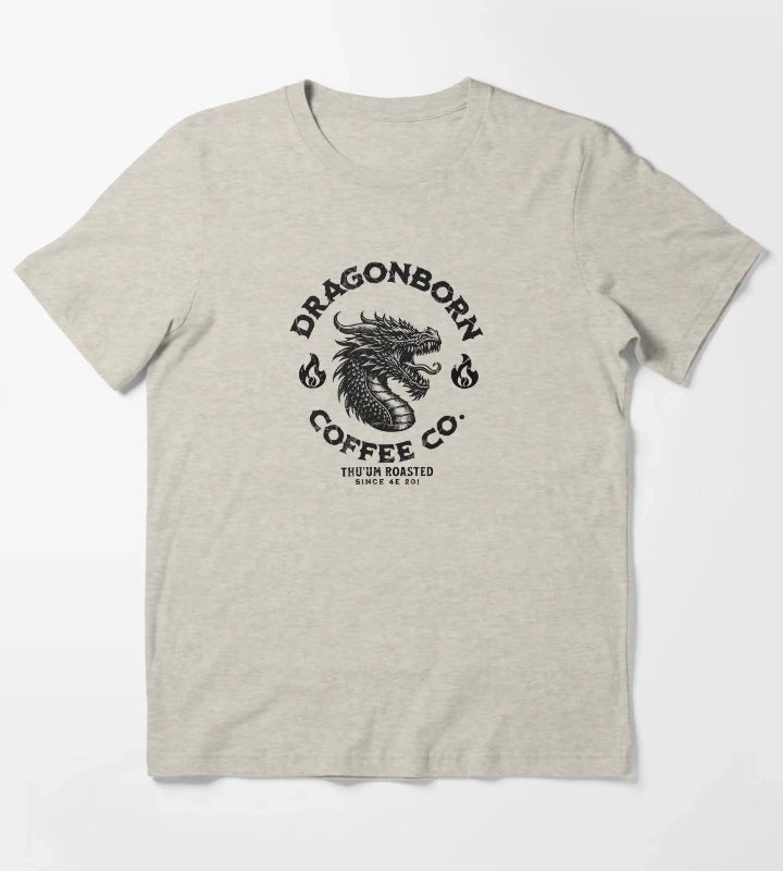 Dragonborn Coffee Co T-Shirt Cream