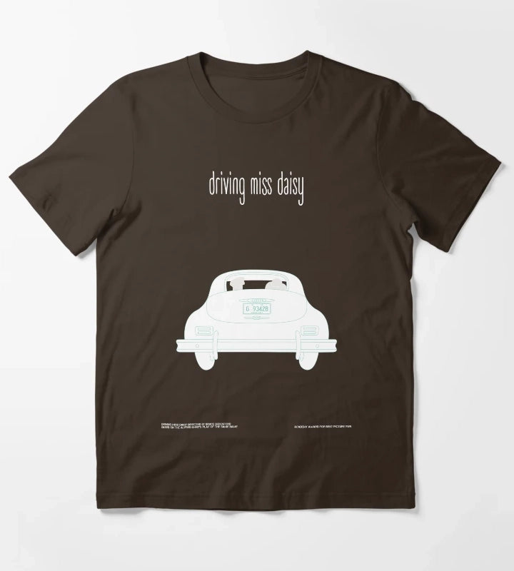 Driving miss Daisy T-Shirt Brown