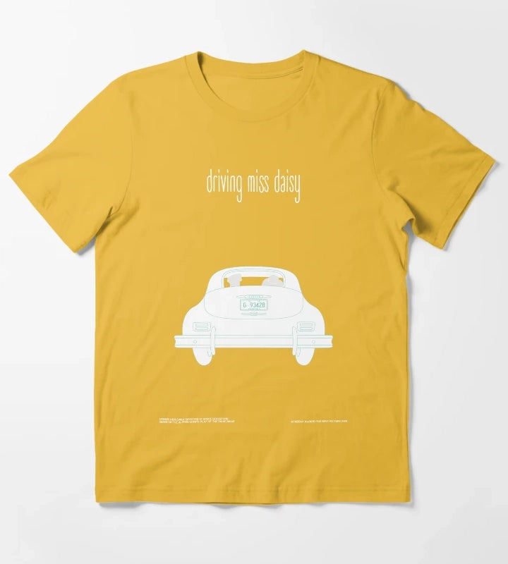 Driving miss Daisy T-Shirt Yellow