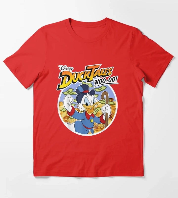 Ducktales Wooo T-Shirt Red