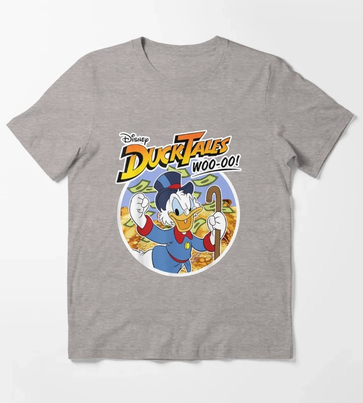 Ducktales Wooo T-Shirt Heather Grey
