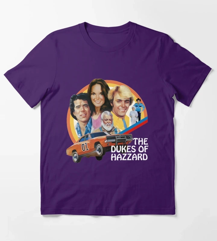 Dukes Of Hazzard The Dukes T-Shirt Purple