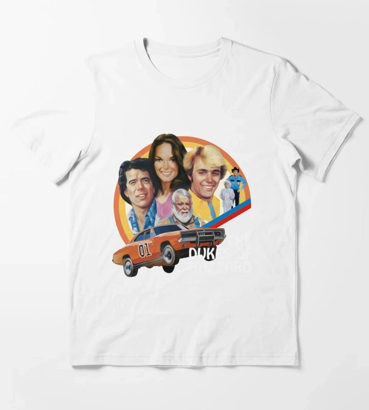 Dukes Of Hazzard The Dukes T-Shirt White