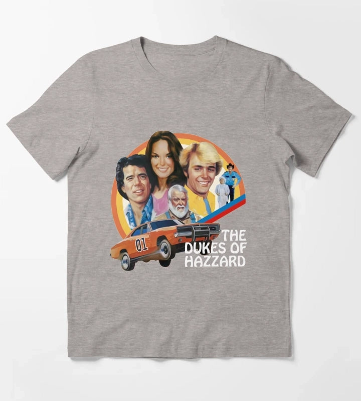Dukes Of Hazzard The Dukes T-Shirt Heather Grey