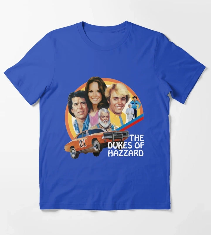 Dukes Of Hazzard The Dukes T-Shirt Blue
