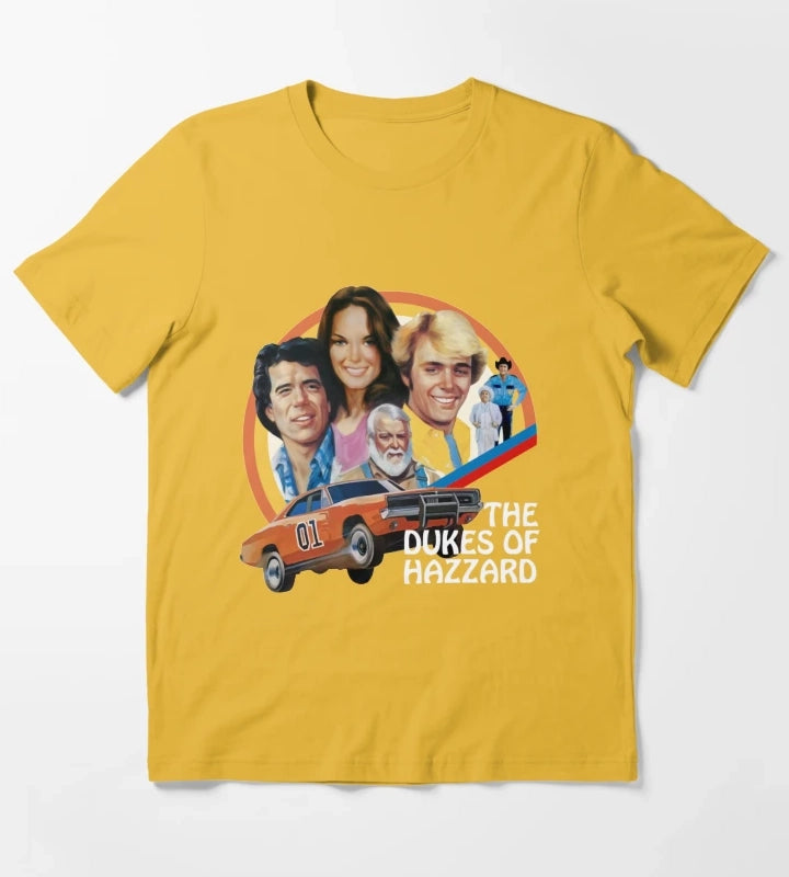 Dukes Of Hazzard The Dukes T-Shirt Yellow
