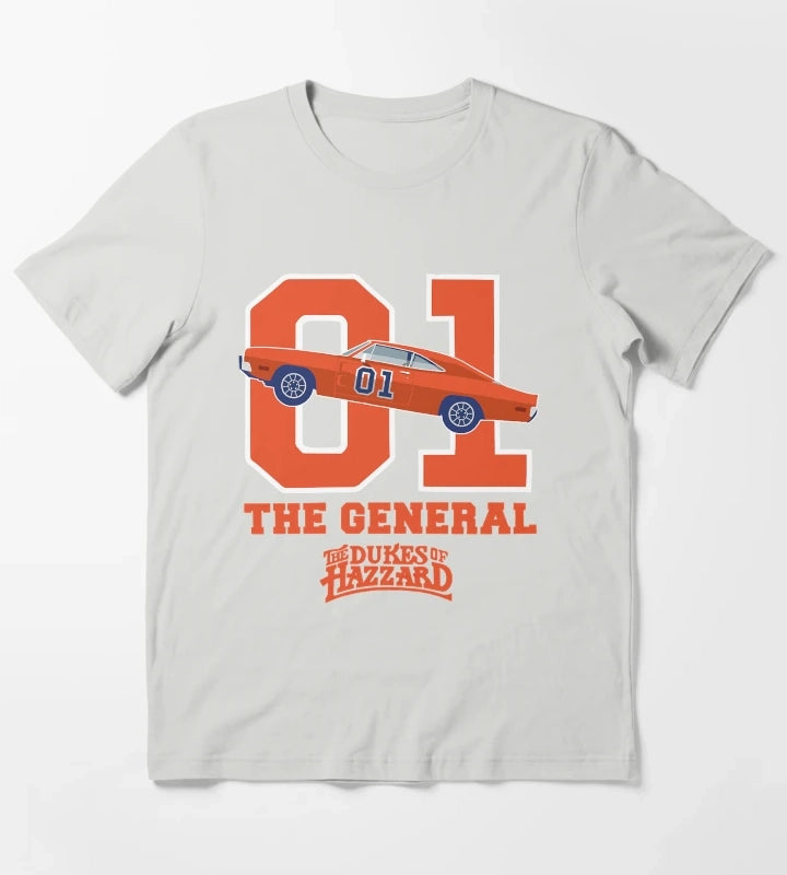 Dukes of HazzardGeneral LeeThe General T-Shirt Light Grey
