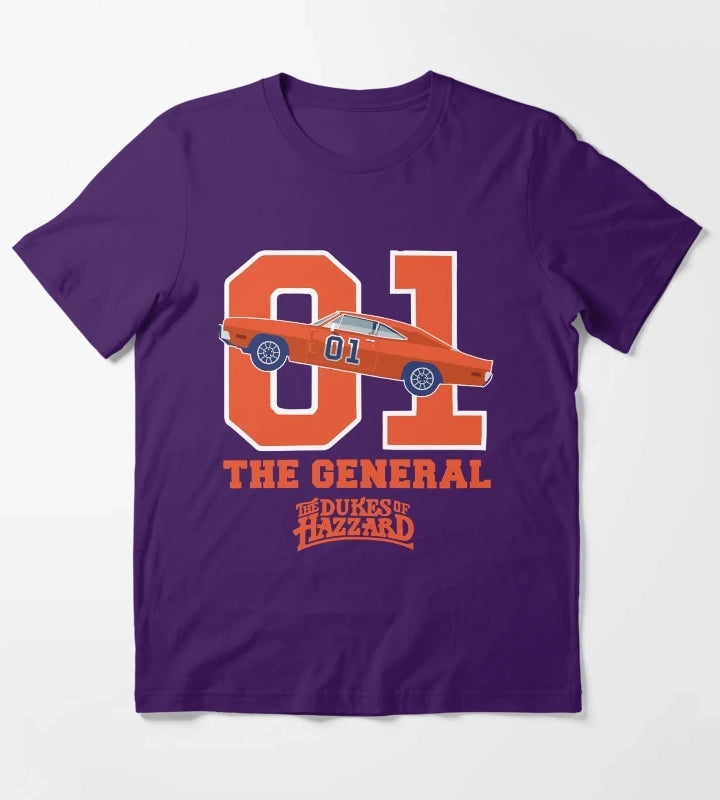 Dukes of HazzardGeneral LeeThe General T-Shirt Purple