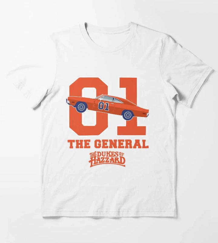 Dukes of HazzardGeneral LeeThe General T-Shirt White