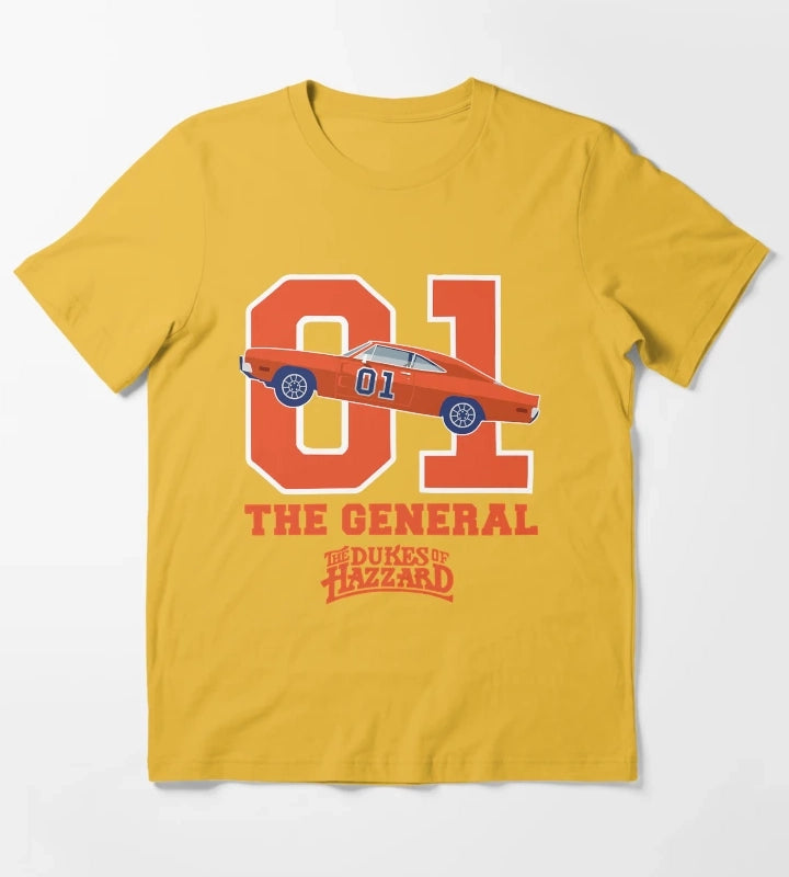 Dukes of HazzardGeneral LeeThe General T-Shirt Yellow
