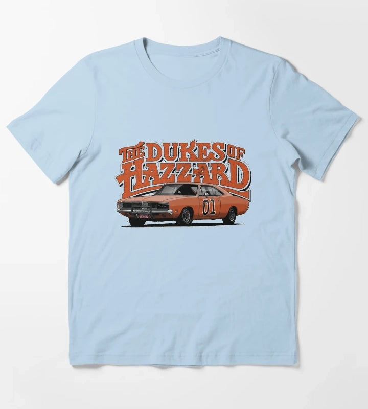 Dukes of Hazzard T-Shirt Sky Blue