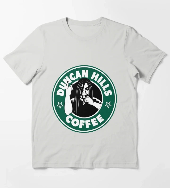 Duncan Hills Coffee T-Shirt Light Grey