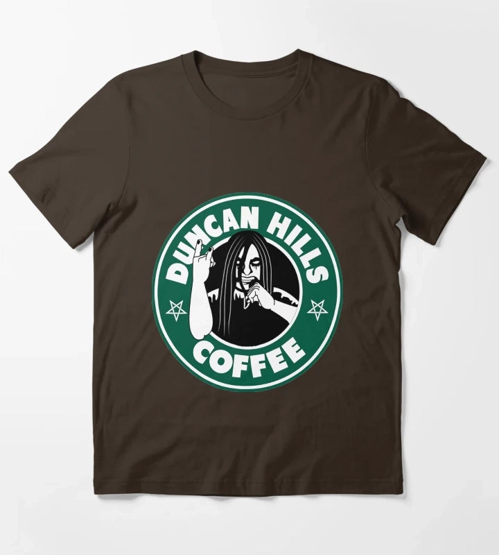 Duncan Hills Coffee T-Shirt Brown