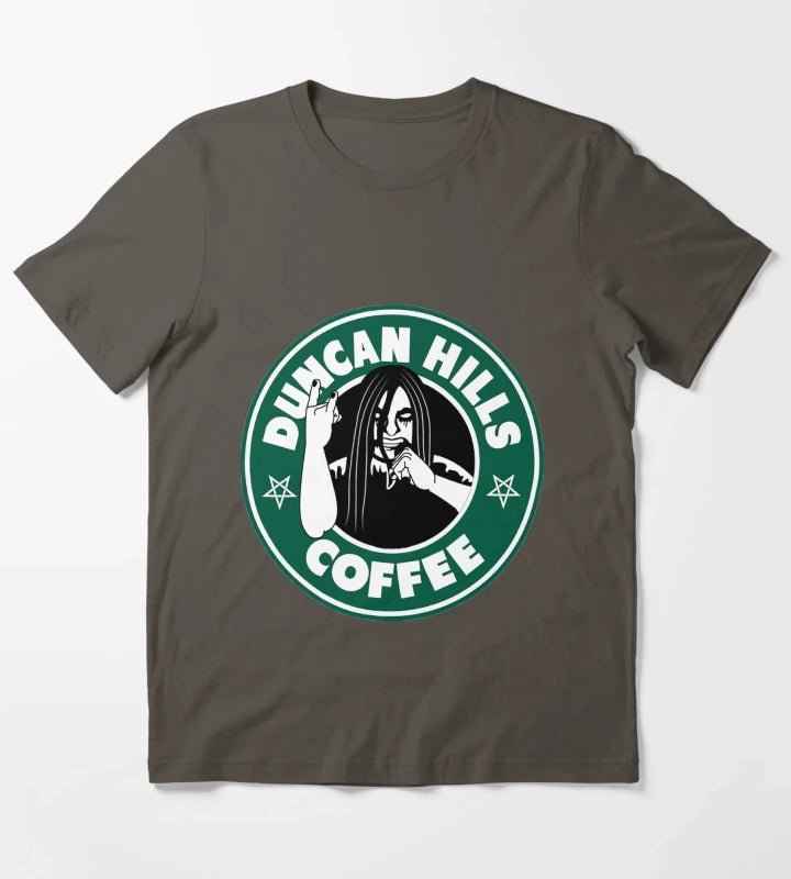 Duncan Hills Coffee T-Shirt Dark Grey