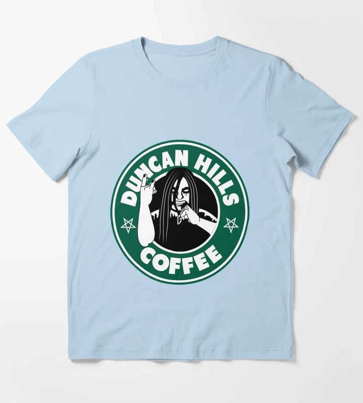 Duncan Hills Coffee T-Shirt Sky Blue