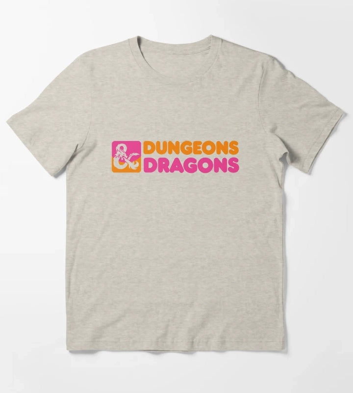 Dungeons Donuts T-Shirt Cream