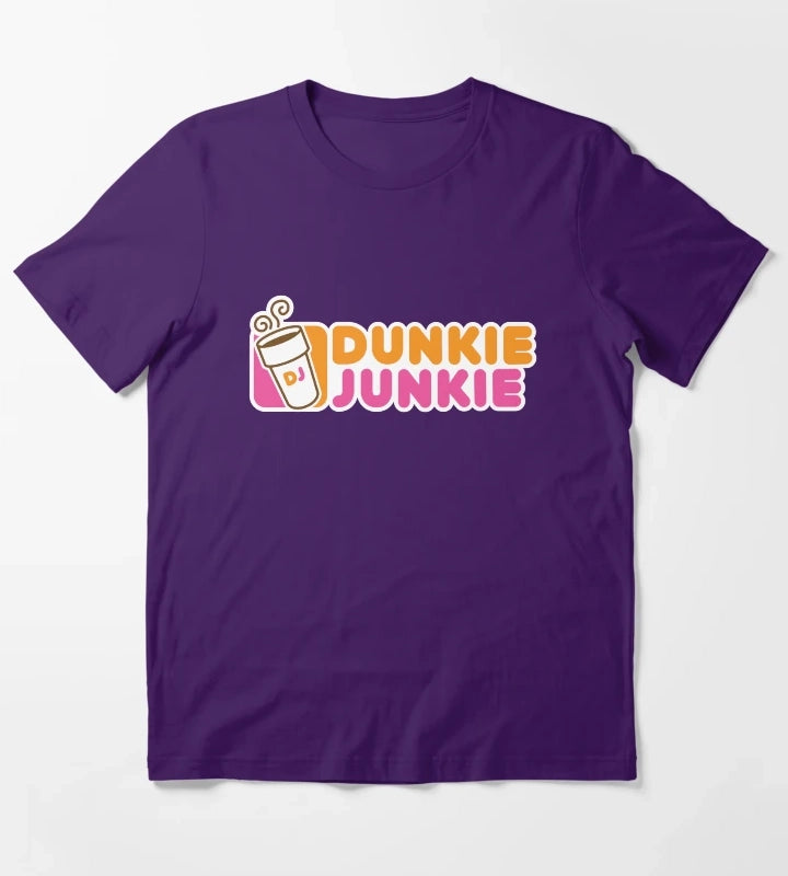 Dunkie Junkie T-Shirt Purple