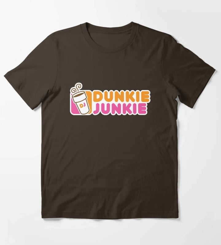 Dunkie Junkie T-Shirt Brown