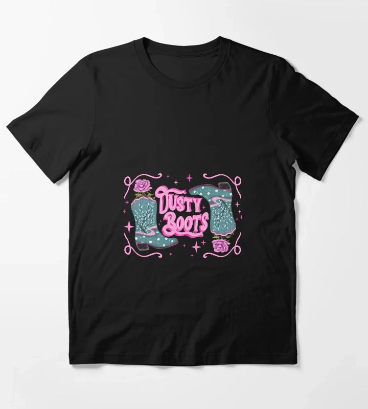 Dusty boots cowgirl grit T-Shirt