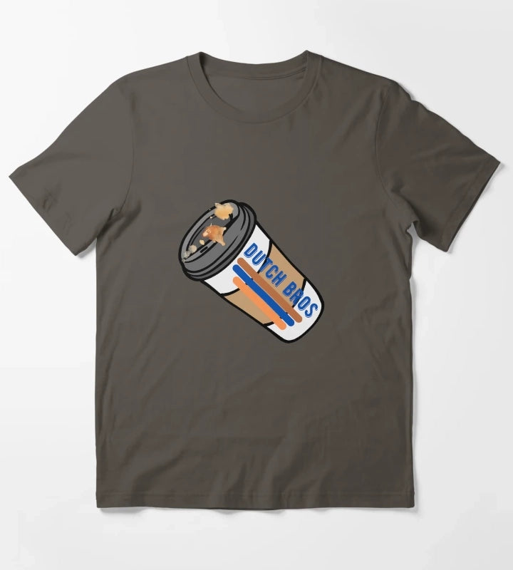 Dutch Bros sign T-Shirt Dark Grey