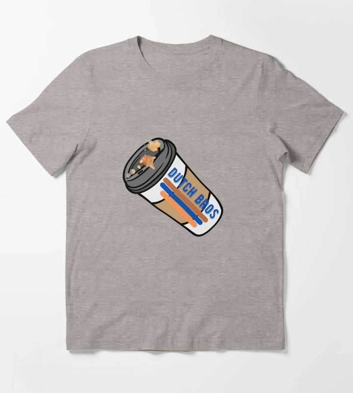 Dutch Bros sign T-Shirt Heather Grey
