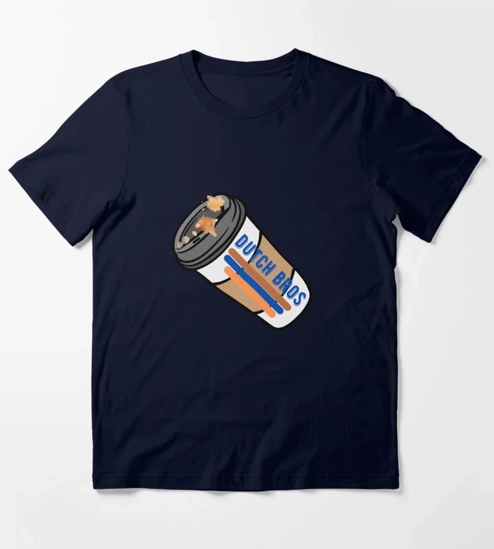 Dutch Bros sign T-Shirt Navy