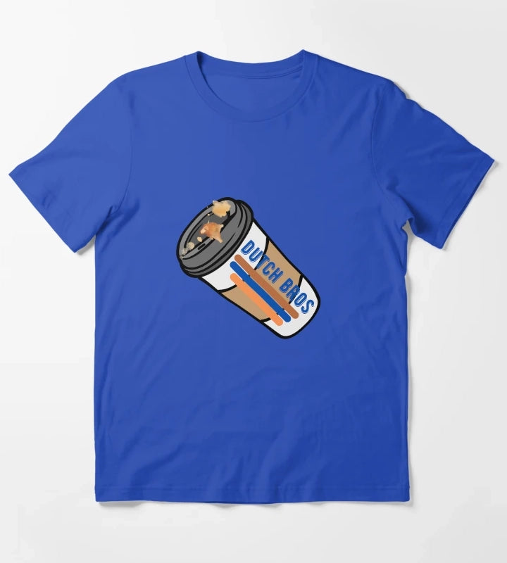 Dutch Bros sign T-Shirt Blue