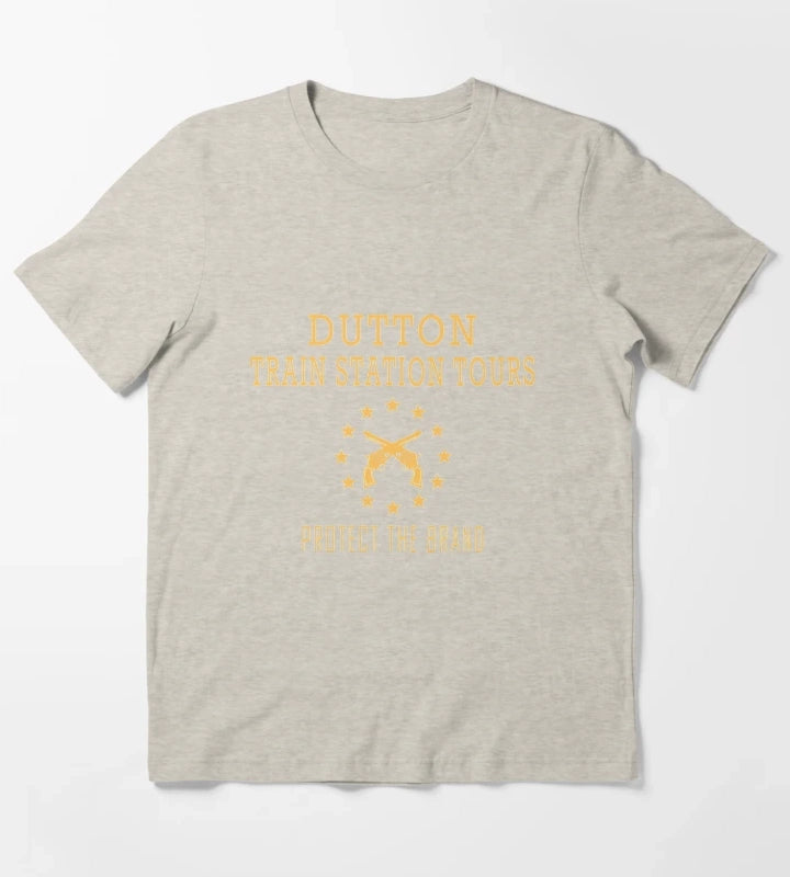 Dutton Train Station Tours T-Shirt Cream