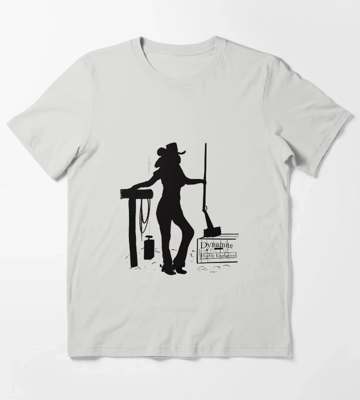 Dynamite T-Shirt Light Grey
