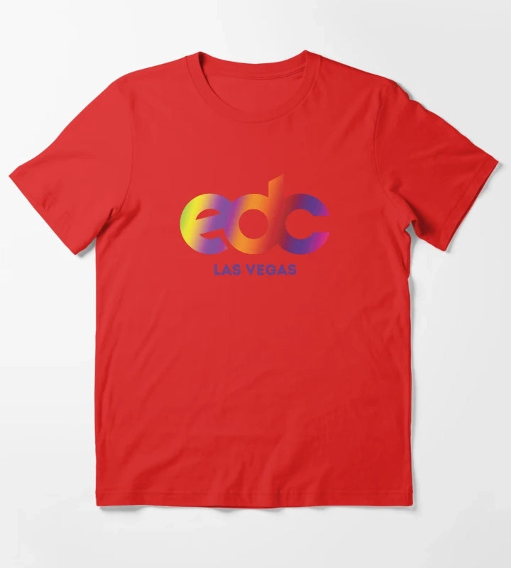 EDC Electric T-Shirt Red