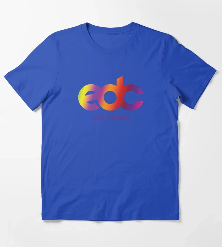 EDC Electric T-Shirt Blue