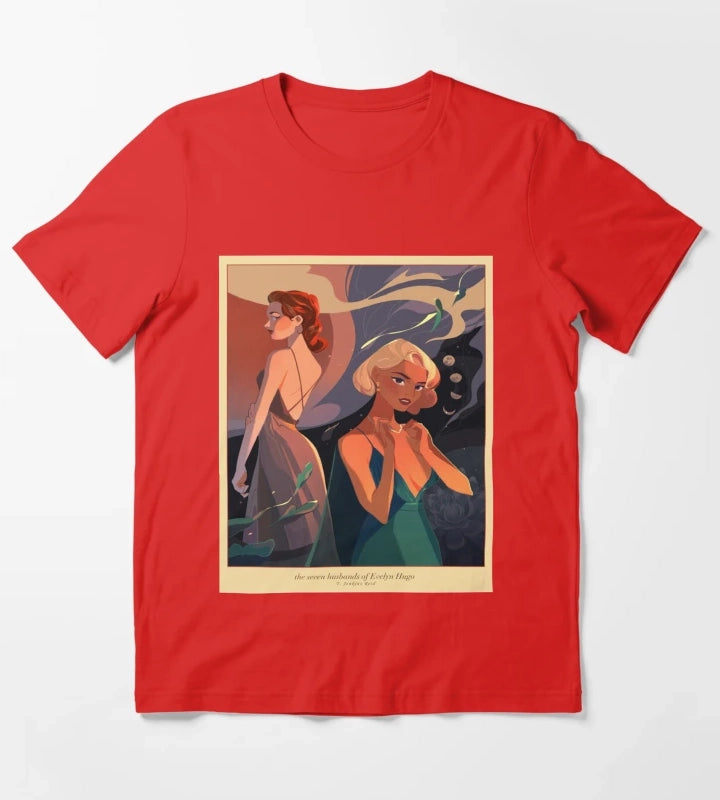 EVELYN HUGO COMICS T-Shirt Red