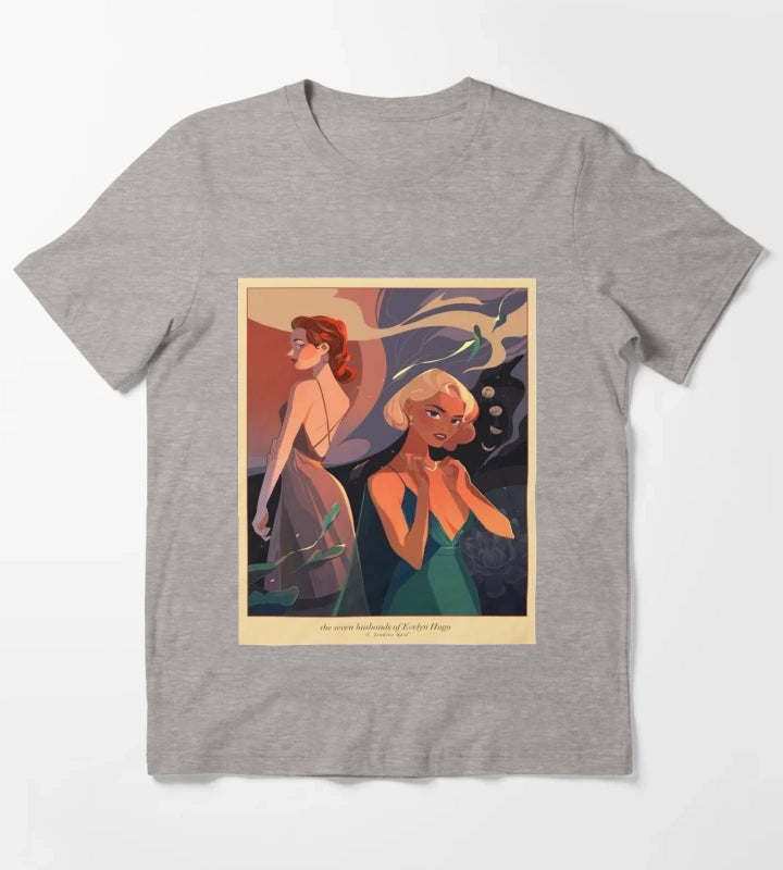 EVELYN HUGO COMICS T-Shirt Heather Grey