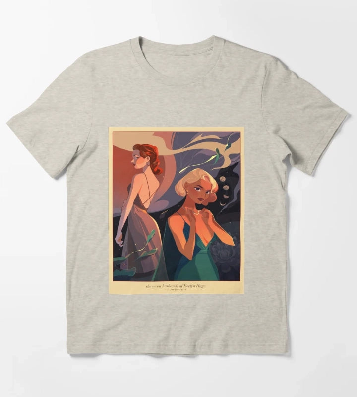 EVELYN HUGO COMICS T-Shirt Cream
