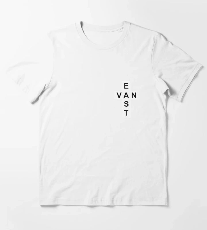 East Van White Cross T-Shirt White