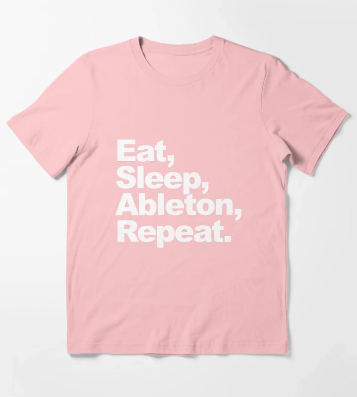 Eat Sleep Ableton Repeat T-Shirt Dark Grey