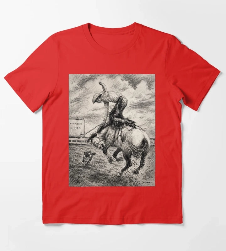 Eight Seconds of Courage T-Shirt Red