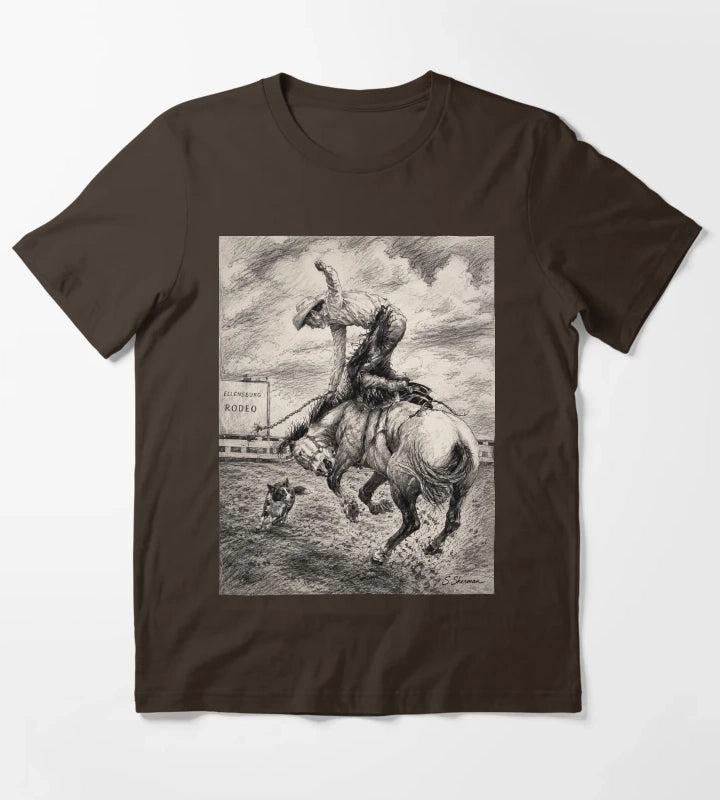 Eight Seconds of Courage T-Shirt Brown