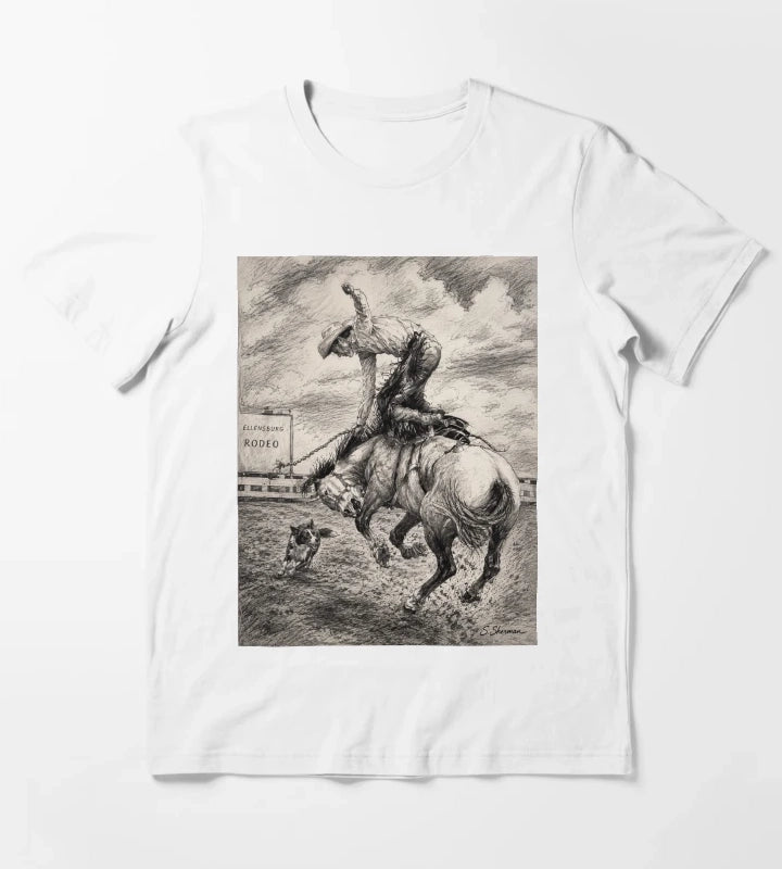 Eight Seconds of Courage T-Shirt White