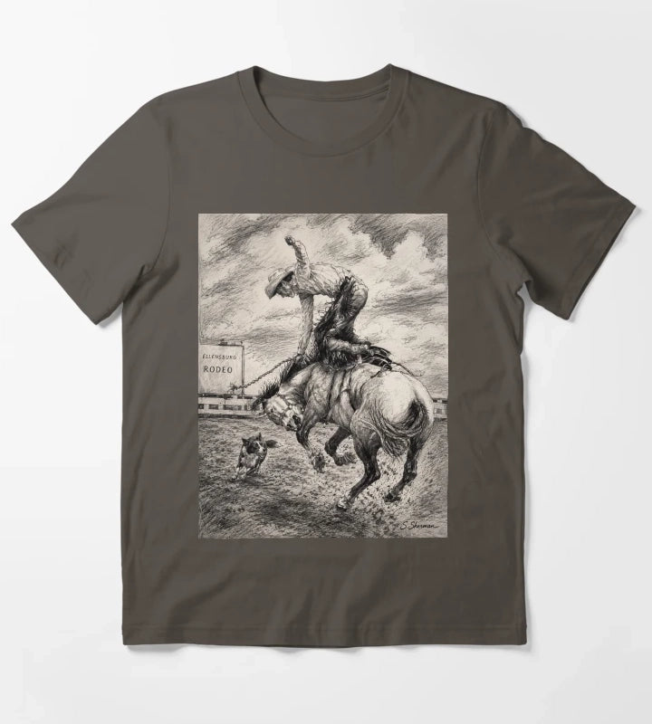 Eight Seconds of Courage T-Shirt Dark Grey