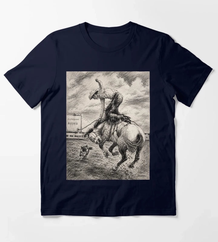 Eight Seconds of Courage T-Shirt Navy